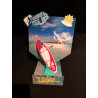 Festlig sangkjuler med 3d printet paddleboard     Sangene ilægges bag i skjuleren ..ideel til foldesange  Bredde: 17,5 cm  Højde