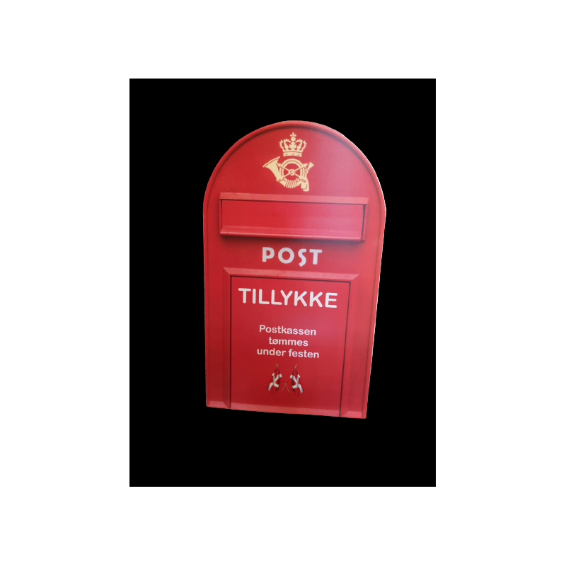 Postkasse sangskjuler-posten der fylder rundt-eller anden god