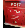 Postkasse sangskjuler-posten der fylder rundt-eller en anden god fest