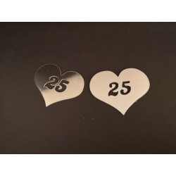 Hjerte i sølv 25 år