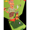 Golf-Hole in one- sangskjuler til ham der er vild med at spille golf.