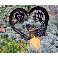 Smukt hjerte med udskæring